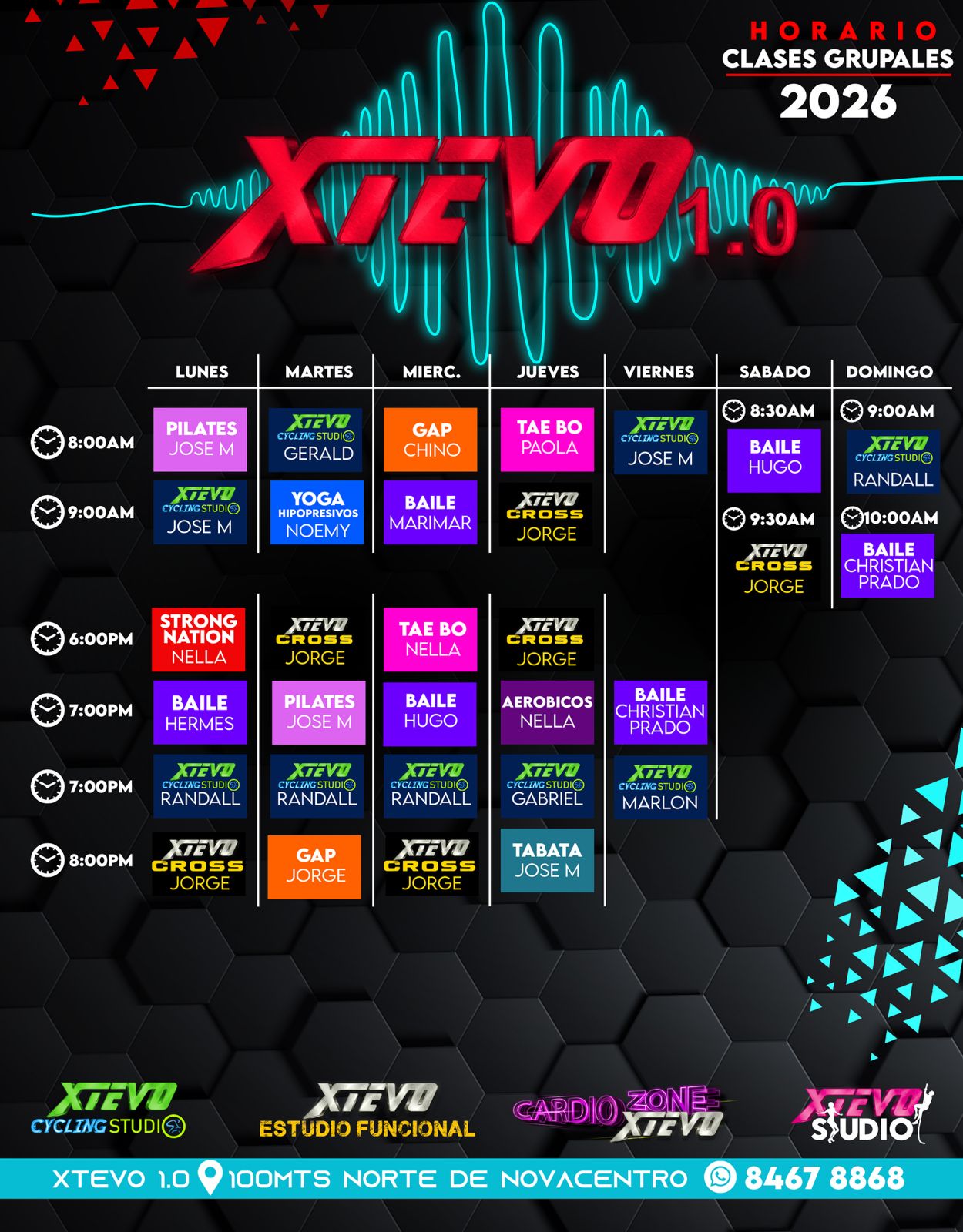 Horario 2